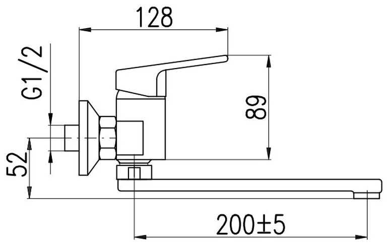 Смеситель RAV Colorado CO101.5/23 фотография 1