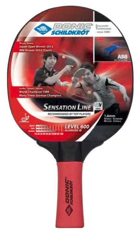 Ракетки для настольного тенниса Donic-Schildkroet Sensation 600 фотография 8