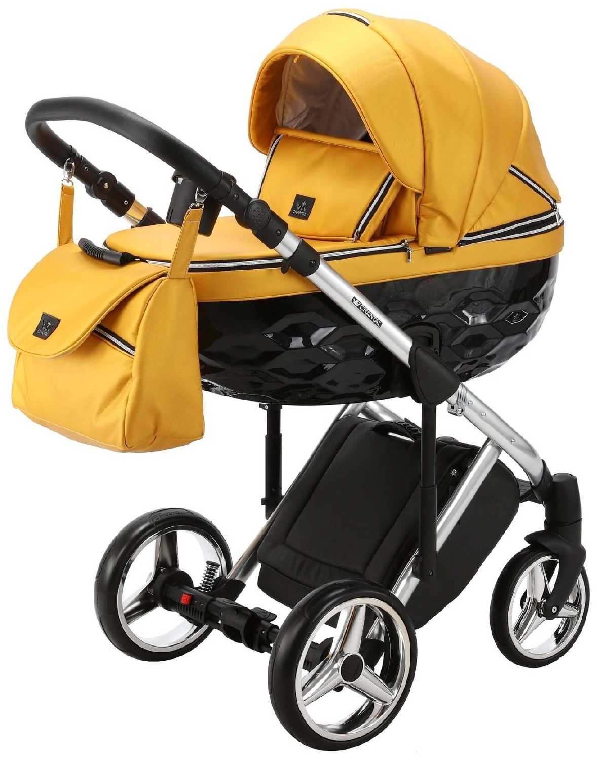 Универсальная коляска Adamex Chantal Special Edition Deluxe (2 в 1) фотография 62