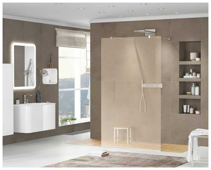 Душевая перегородка Cezares Liberta 90x195 L-2-90-BR-Cr фотография 1
