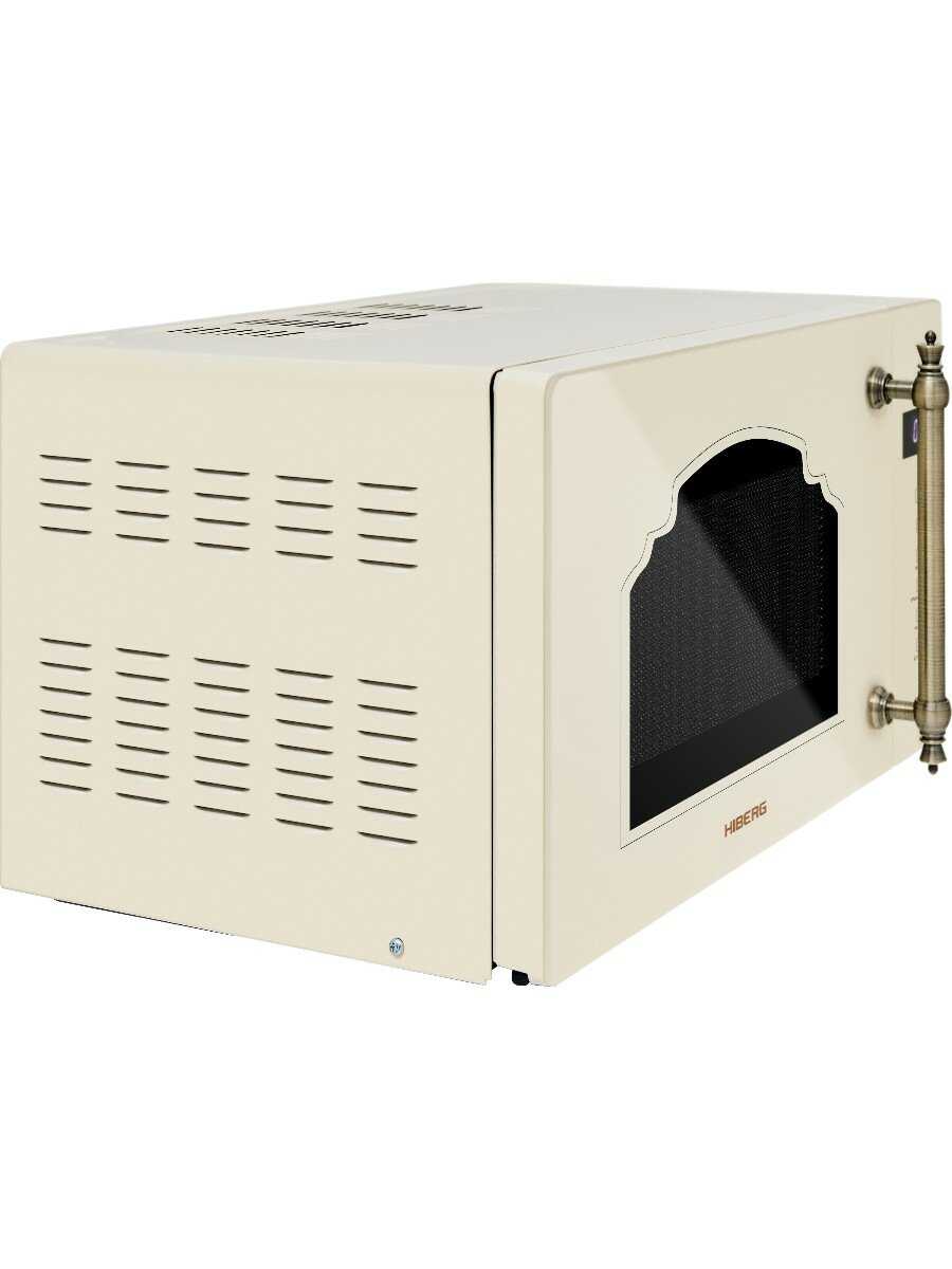 Микроволновая печь HIBERG i-VM 4088 B, СВЧ, инвертор, поворотный стол, 20 л, мощность 800 Вт, сенсорная, черное стекло фотография 3