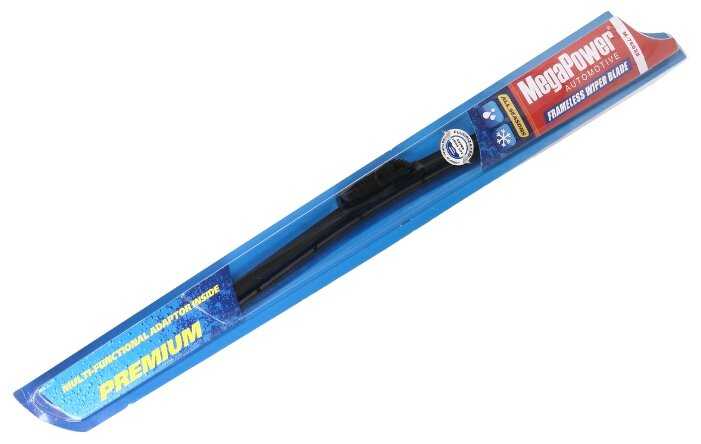 Щетка стеклоочистителя бескаркасная MegaPower Premium All Seasons M-76028 700 мм