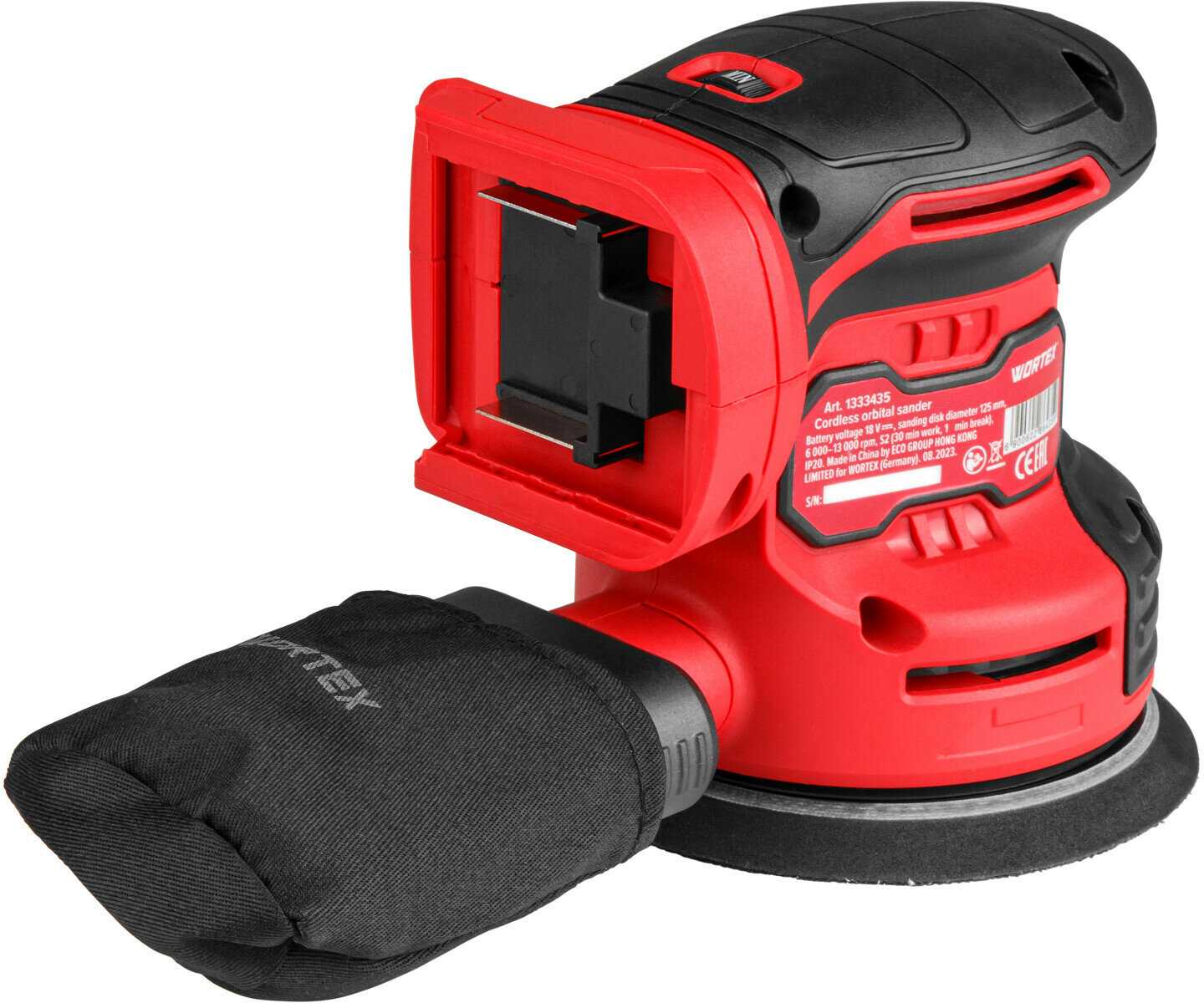 Шлифмашина эксцентриковая WORTEX COS 1218-1 E (ALL1) фотография 2