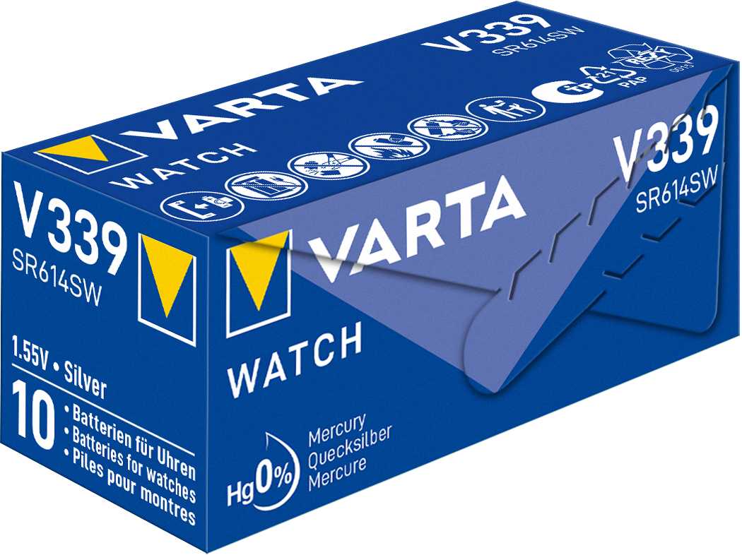 Элемент питания VARTA 339 фотография 6