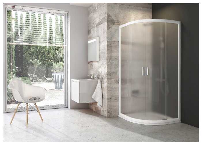 Душевой уголок RAVAK Blix BLCP4-80 низкий поддон 80см*80см фотография 3