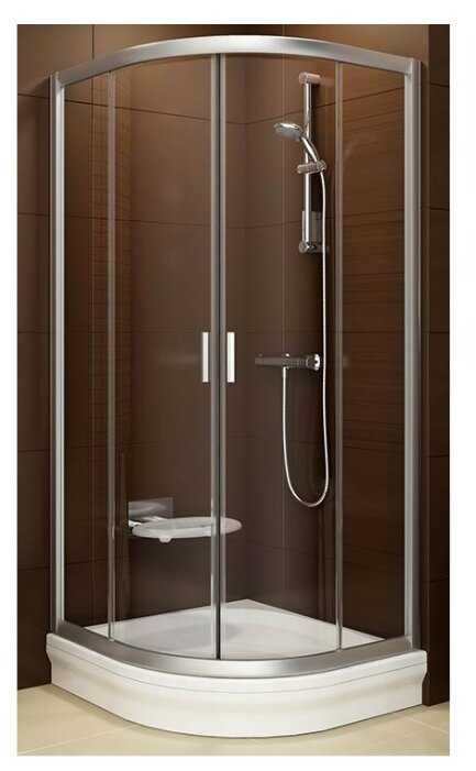 Душевой уголок RAVAK Blix BLCP4-80 низкий поддон 80см*80см фотография 4