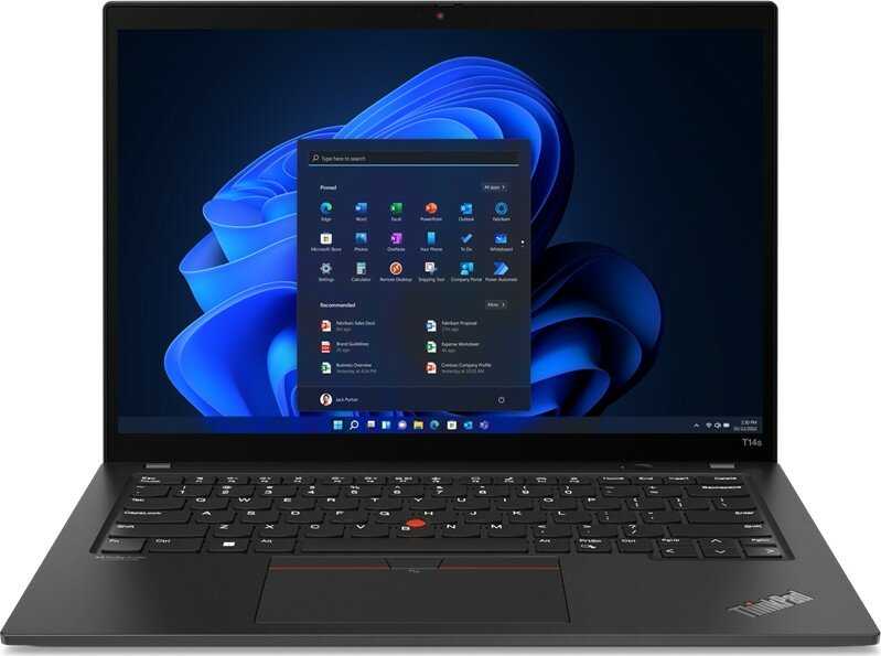 Ноутбук Lenovo ThinkPad T14s Gen 3 (21BR00DWRT) фотография 7