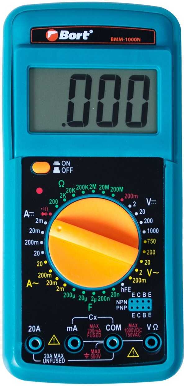 Мультитестер Bort BMM-1000N фотография 1