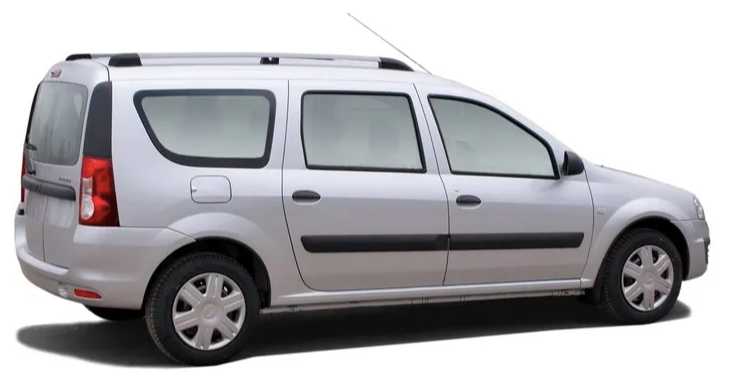 Рейлинги для Lada Largus с 2012 - серые фотография 1