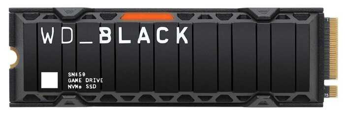 Твердотельный накопитель SSD WD_BLACK SN850 500ГБ с радиатором (WDS500G1XHE)