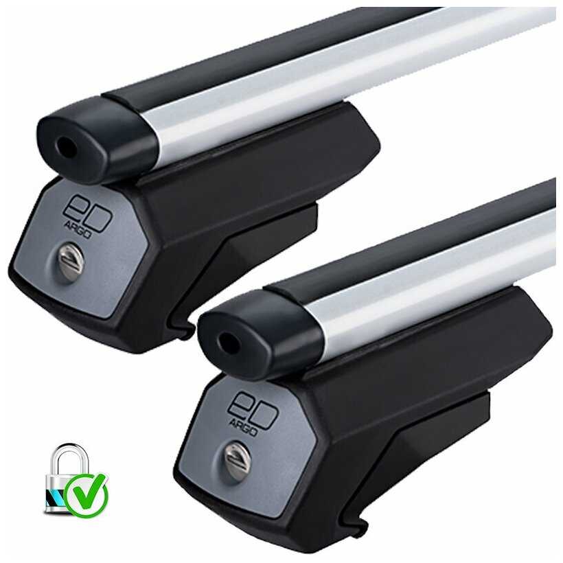 Багажник ED ARGO на интегрированные рейлинги Opel Astra H / Опель Астра H Универсал 5дв. 2004-2006 (аэро поперечины)