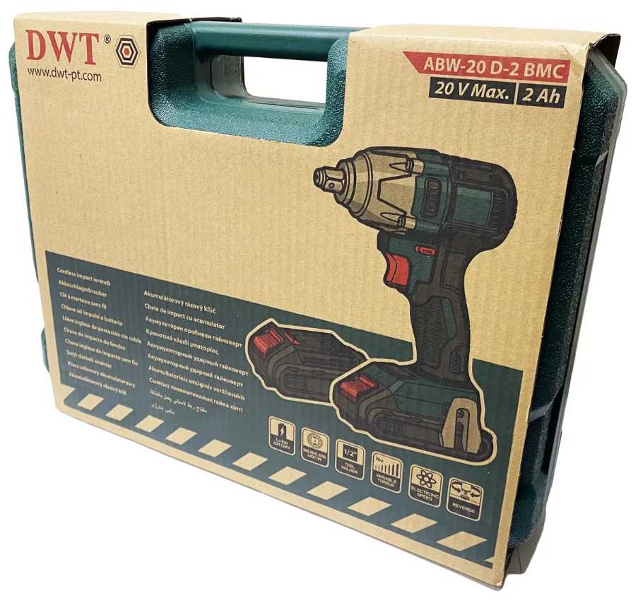 Гайковерт ударный аккумуляторный ABW 20 D-2 BMC фотография 3
