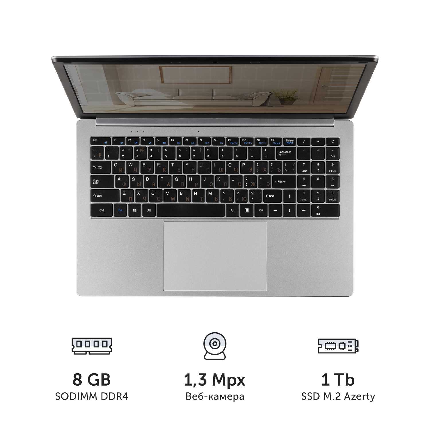 Ноутбук Azerty AZ-1504 15.6