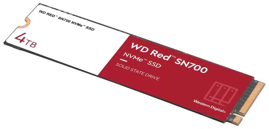 Твердотельный накопитель Western Digital WD Red SN700 (WDS400T1R0C) фотография 1