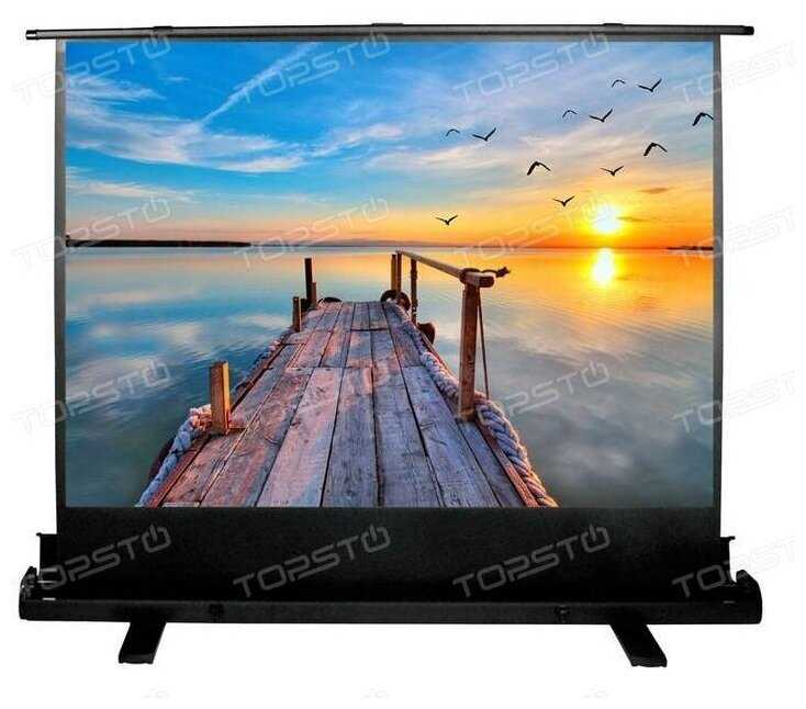 Экран Cactus 120x160см FloorExpert CS-PSFLE-160X120 4:3 напольный рулонный фотография 4