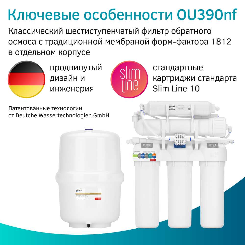 Фильтр для воды Prio OU385 фотография 4