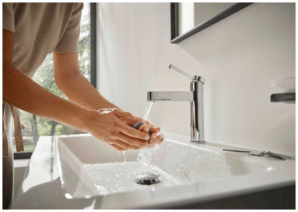 Смеситель для раковины hansgrohe Finoris 110 (76020000) фотография 29