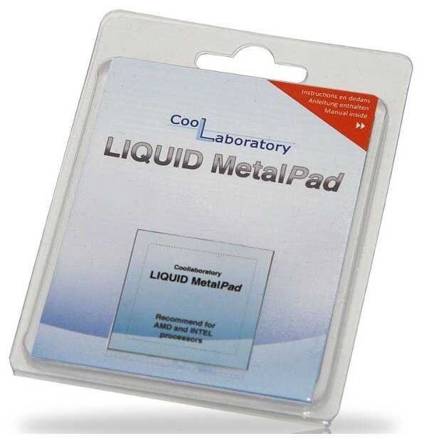 Термопрокладка Coollaboratory Liquid MetalPad фотография 3