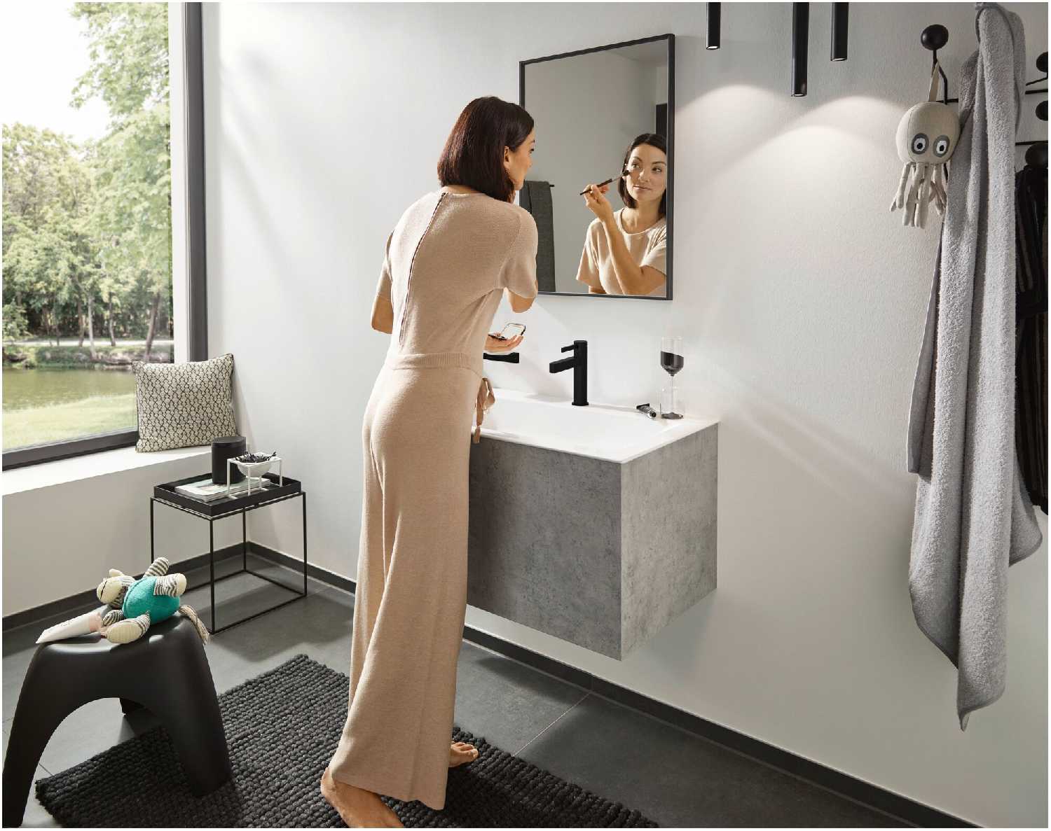 Смеситель для раковины hansgrohe Finoris 110 (76020000) фотография 4