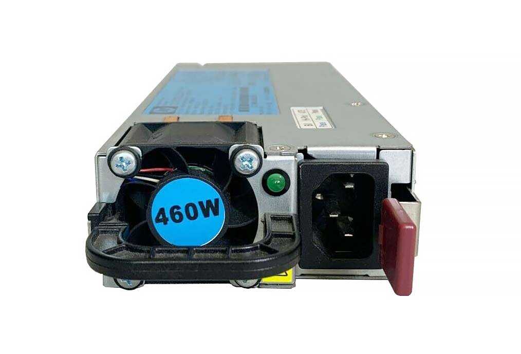 Блок питания HP Hot Plug Redundant Power Supply HE 460W (499249-001) фотография 6