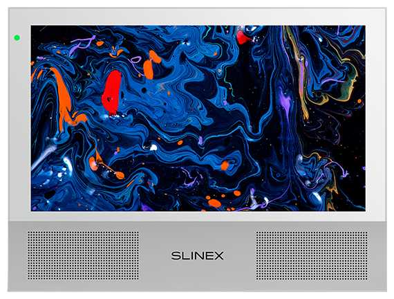 Видеодомофон Slinex Sonik 10 Белый + Серебро или Золотой Песок фотография 7
