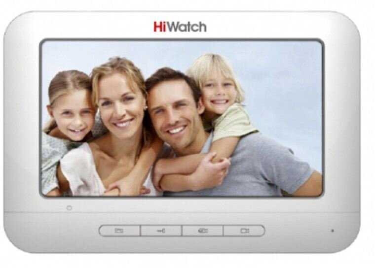 Комплект видеодомофона HiWatch DS-D100KF фотография 4