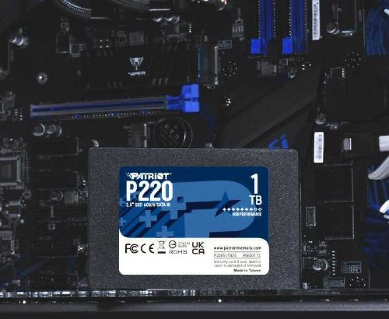 Твердотельный накопитель Patriot Memory P220 (P220S1TB25) фотография 4