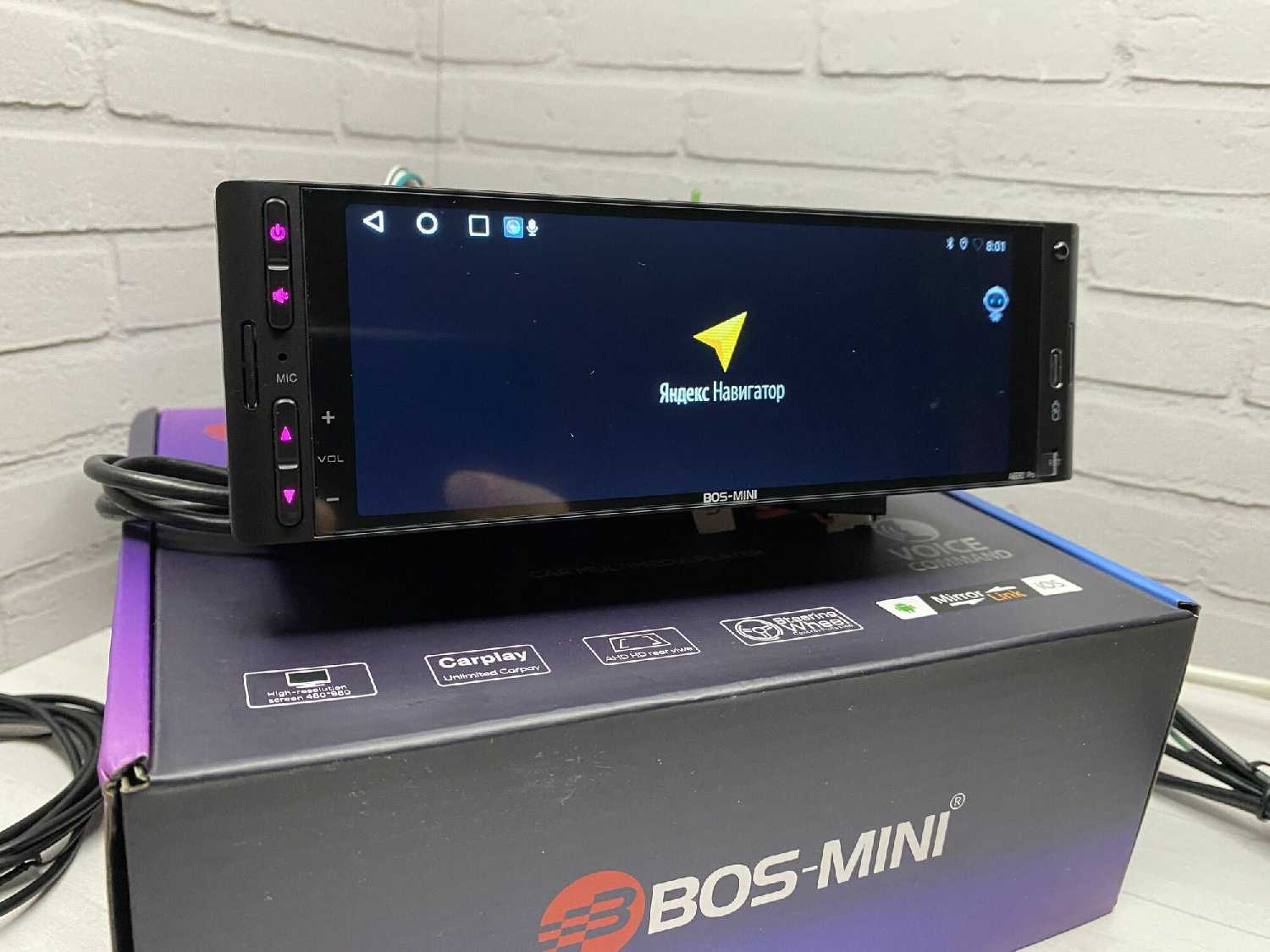 Автомагнитола 1din Bos-Mini BOS-А659D PRO (BOS-А659D) фотография 7