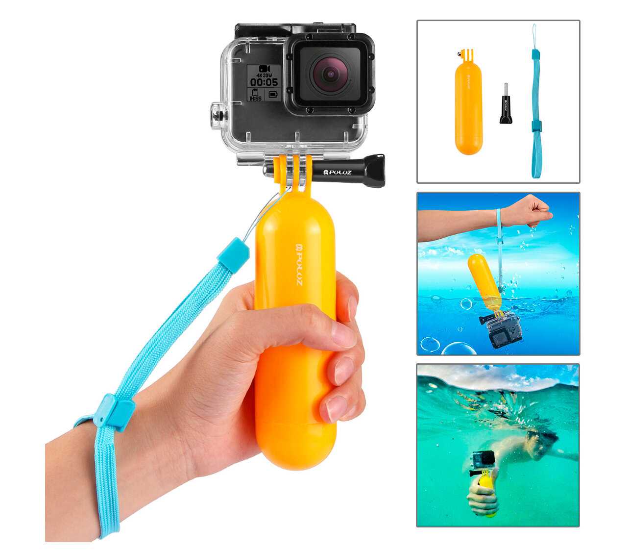Комплект аксессуаров Puluz PKT26 Accessories Combo Kit (53 в 1) фотография 8