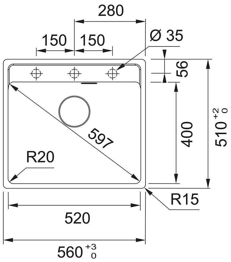 Кухонная Мойка Franke MRG 610-52 фотография 2