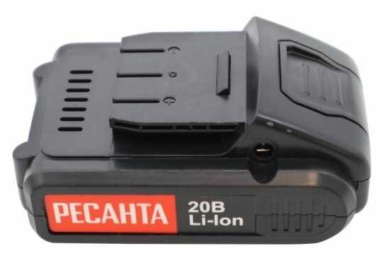 Аккумуляторная дрель-шуруповерт РЕСАНТА ДА-20-2ЛК (2,0 А/ч) фотография 19