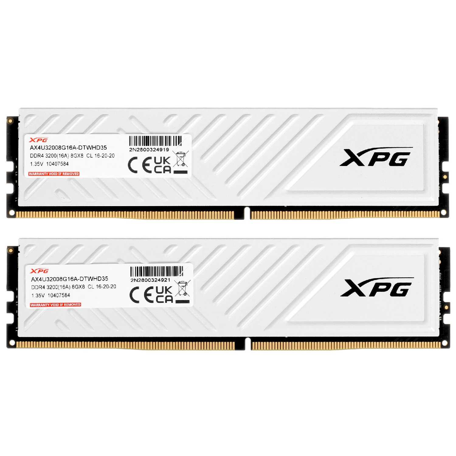 Оперативная память ADATA XPG GAMMIX D35 [8 ГБ DDR4 3200 МГц 16-20-20, AX4U32008G16A-SWHD35] фотография 1