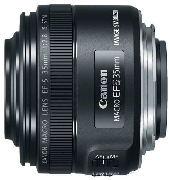 Объектив Canon EF-S 35mm f/2.8 IS STM macro LED фотография 1