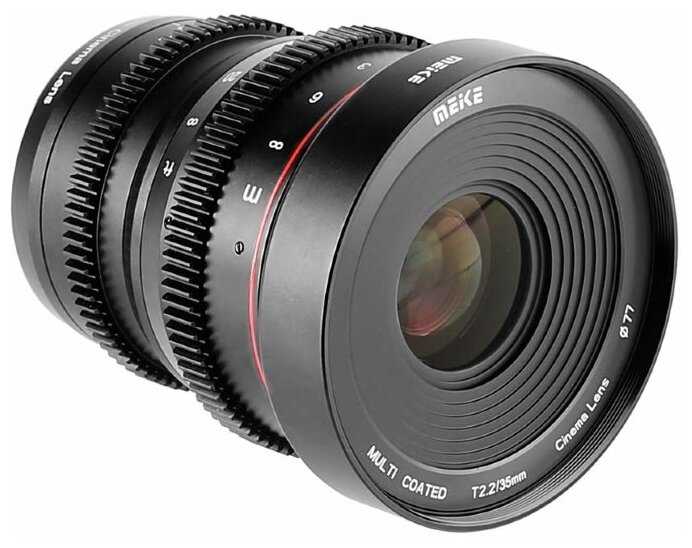Объектив Meike 35mm T2.2 Cinema Lens Fujifilm X-Mount фотография 2