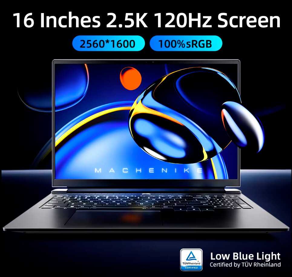 Ноутбук Machenike Light 16 Air Core i7-13620H фотография 2