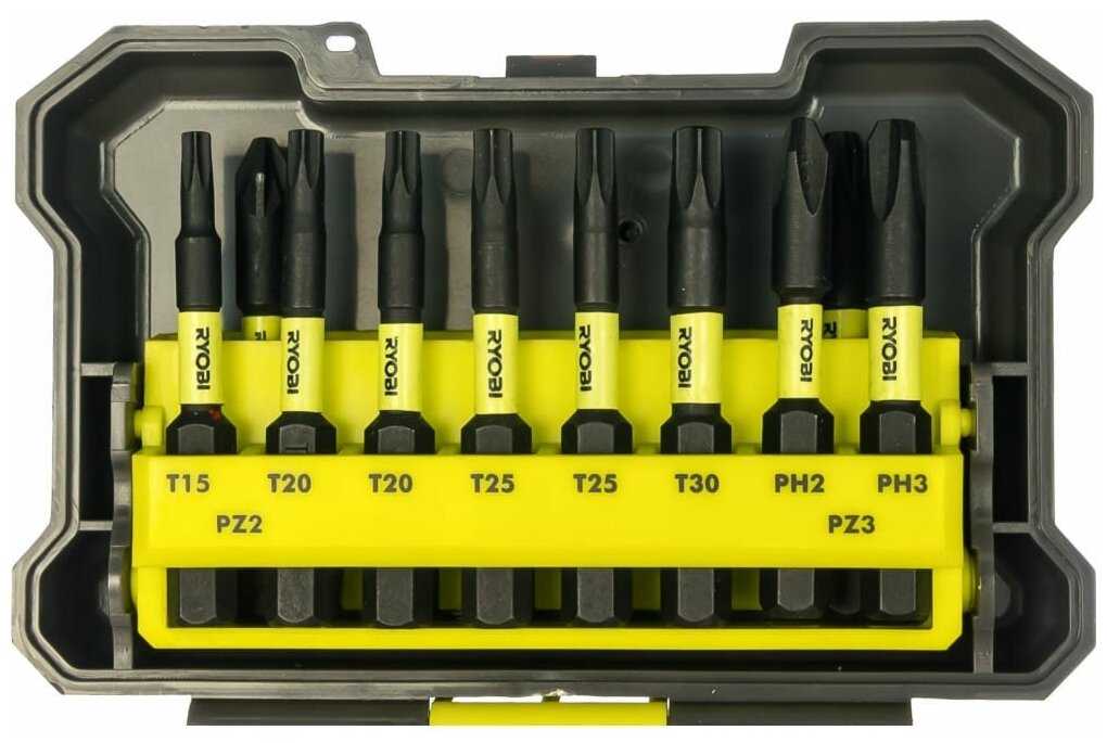 Набор ударостойких бит Ryobi Набор ударостойких бит (15741538) фотография 1