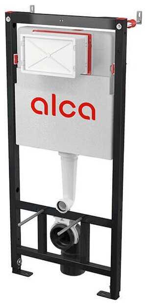 Инсталляция AlcaPlast AM101/1120 (4в1)+M570 прямоугольная белая + M91 фотография 1