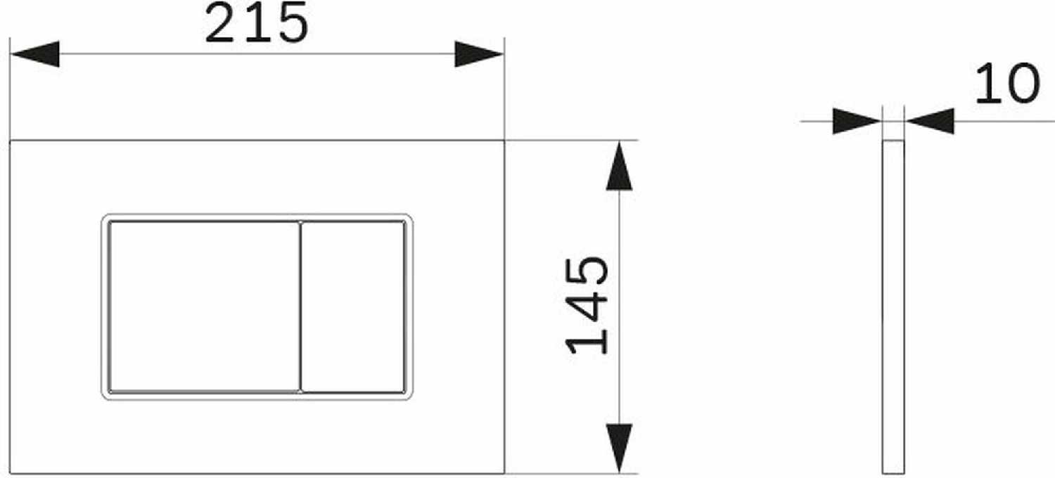 Кнопка смыва AM.PM ProC (I070238) фотография 1
