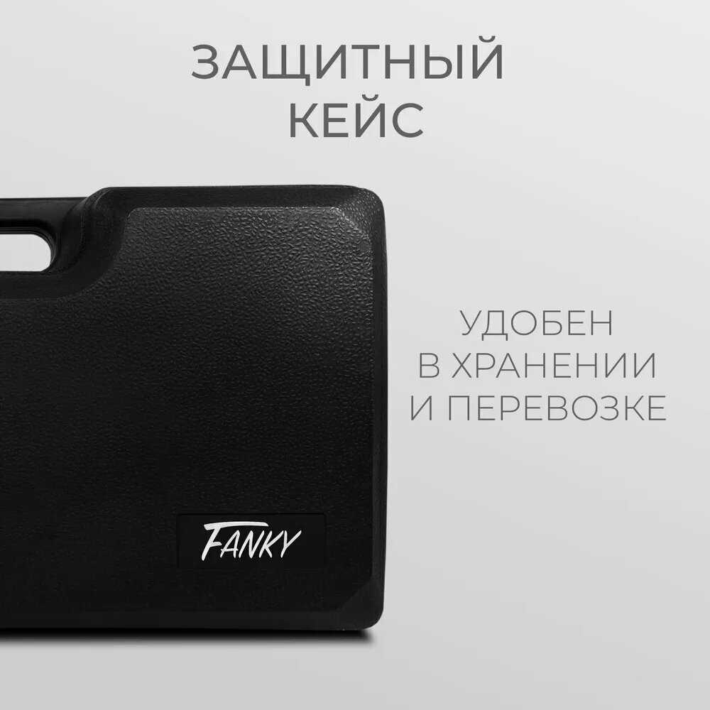 Рубанок электрический Fanky с пылесборником аккумуляторный беспроводной (600 Вт, 82 мм, 2 мм) фотография 10