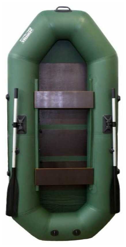 Надувная лодка Прима 280 ЗД ТР с жестким дном и транцем фотография 1