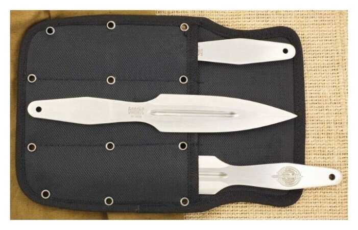 Набор ножей разделочных Ножемир Баланс НКВД 3 шт M-134SS в кордуровом чехле фотография 1