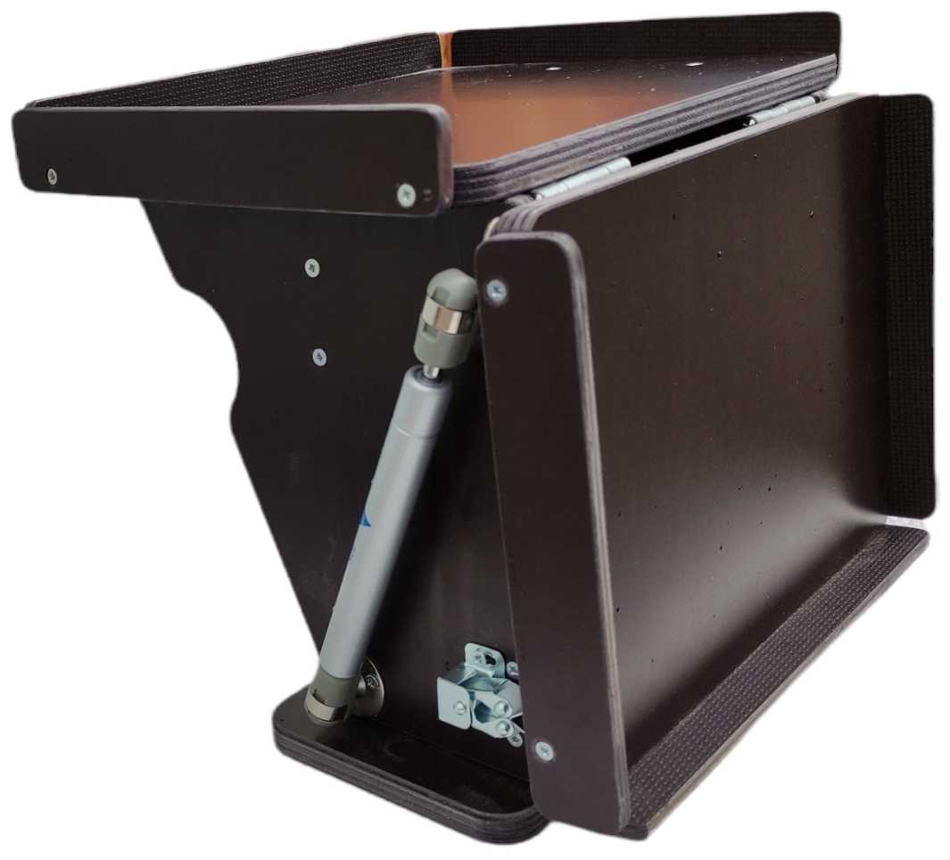 Столик раскладной в лодку ПВХ на ликтрос Патриот 10 (39х26.5х23 см) фотография 8