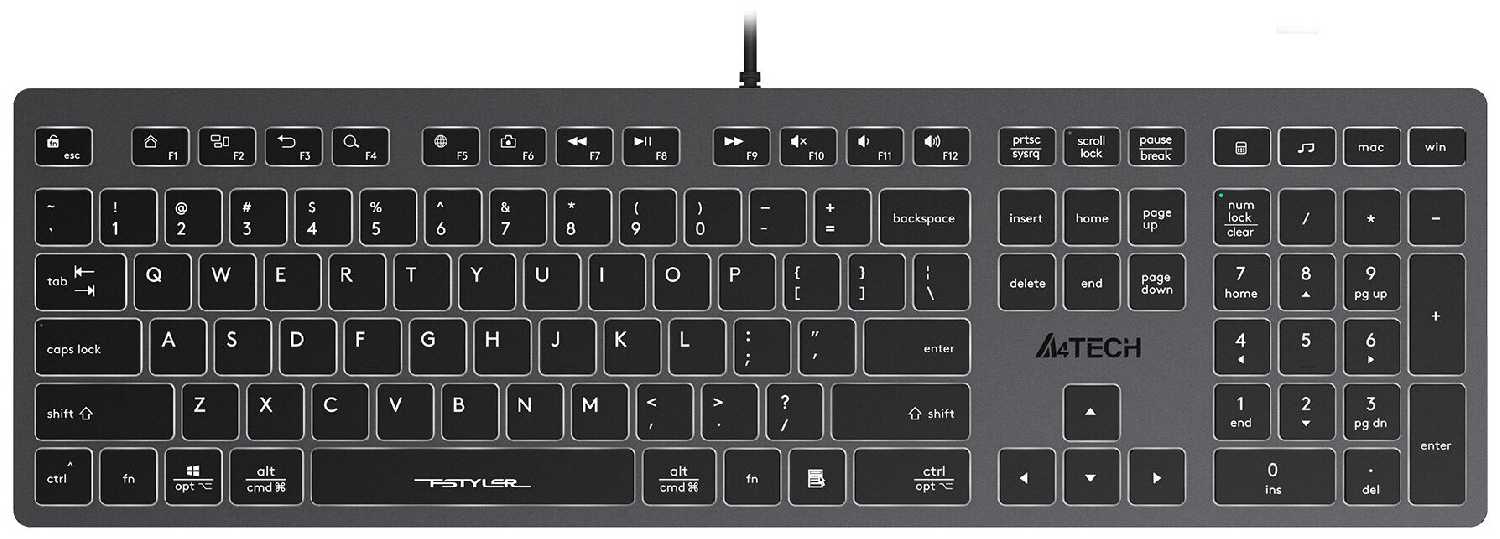 Клавиатура A4Tech Fstyler FX60H фотография 11