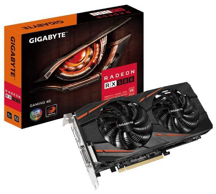 Видеокарта GIGABYTE Radeon RX 580 GAMING 4G (GV-RX580GAMING-4GD) rev. 1.0/1.1 фотография 5
