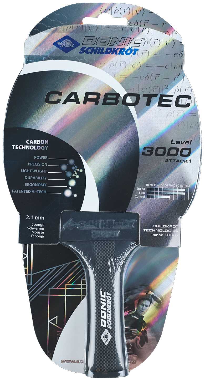 Ракетки для настольного тенниса Donic-Schildkroet Carbotec 3000 фотография 19