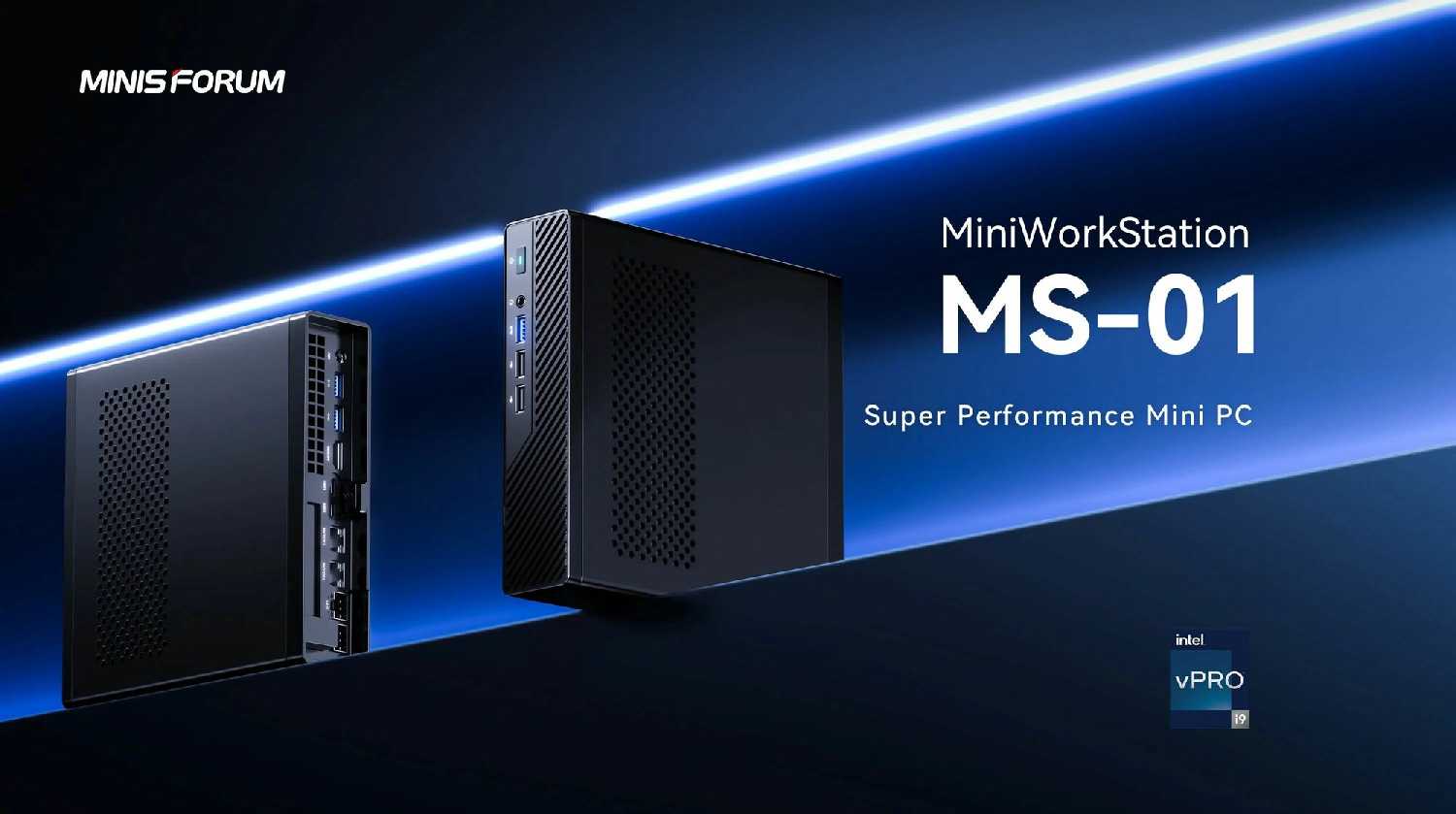 Мини-ПК Minisforum MS-01-S1390 (Intel Core i9-13900H, Barebone) фотография 12