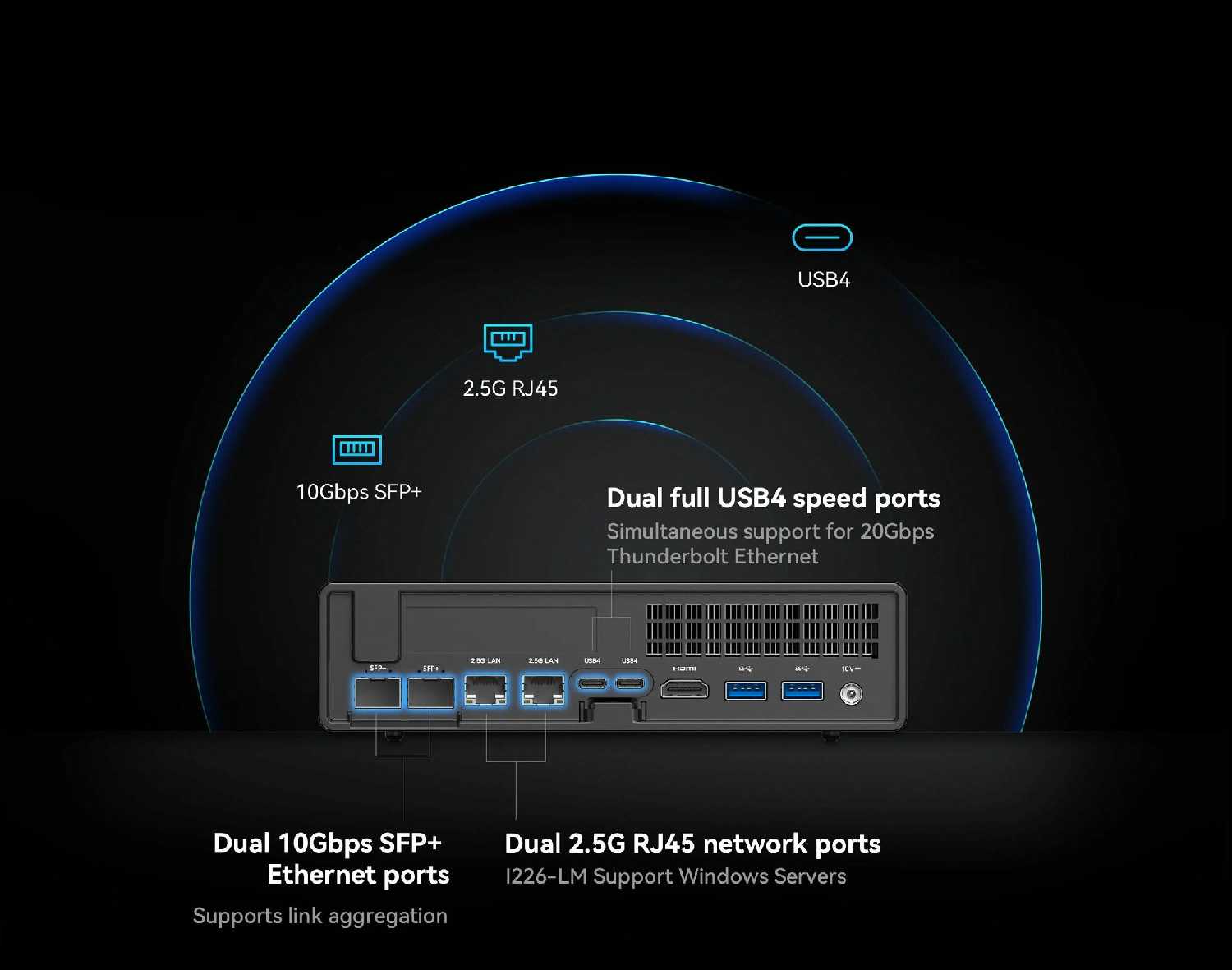 Мини-ПК Minisforum MS-01-S1390 (Intel Core i9-13900H, Barebone) фотография 13