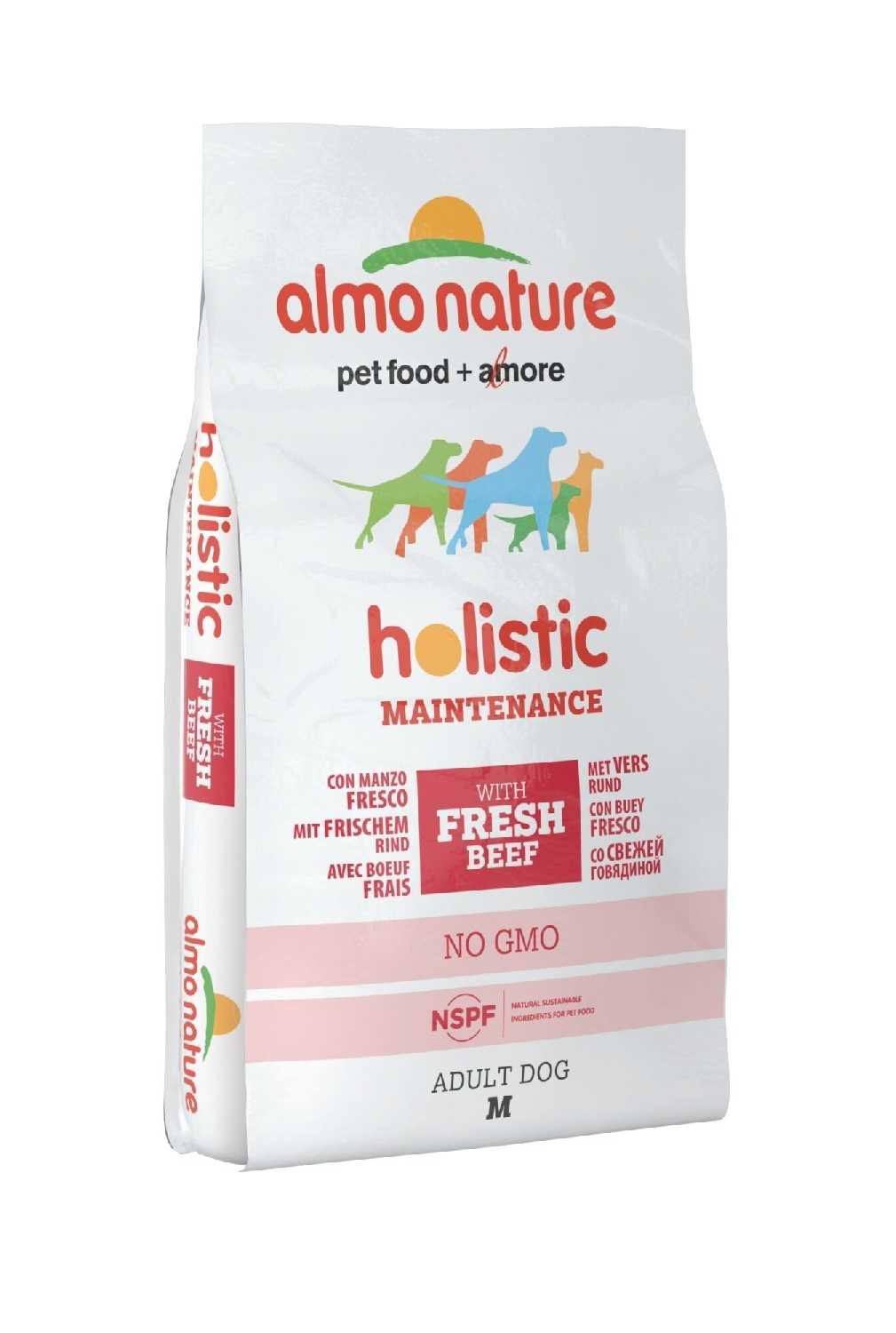 Корм для взрослых собак Almo Nature Holistic, говядина с рисом фотография 6