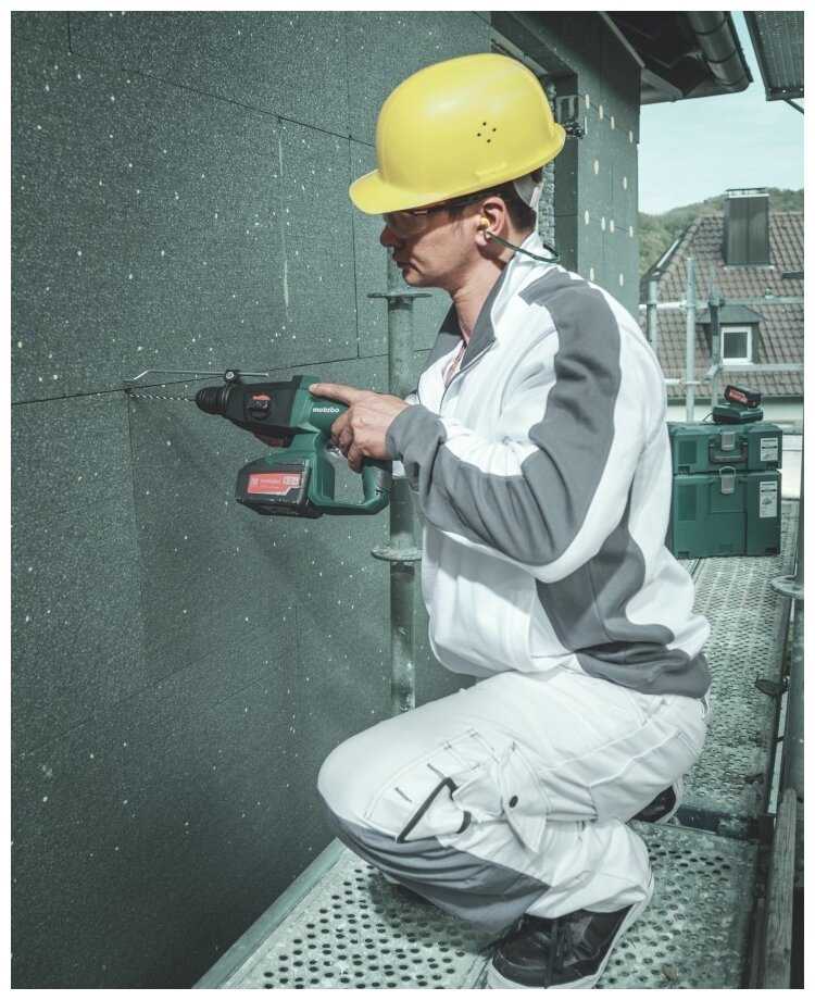 Перфоратор аккумуляторный Metabo KHA 18 LTX 600210650 фотография 16