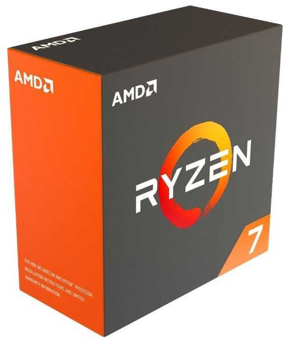 Процессор AMD Ryzen 7 1800X AM4, 8 x 3600 МГц